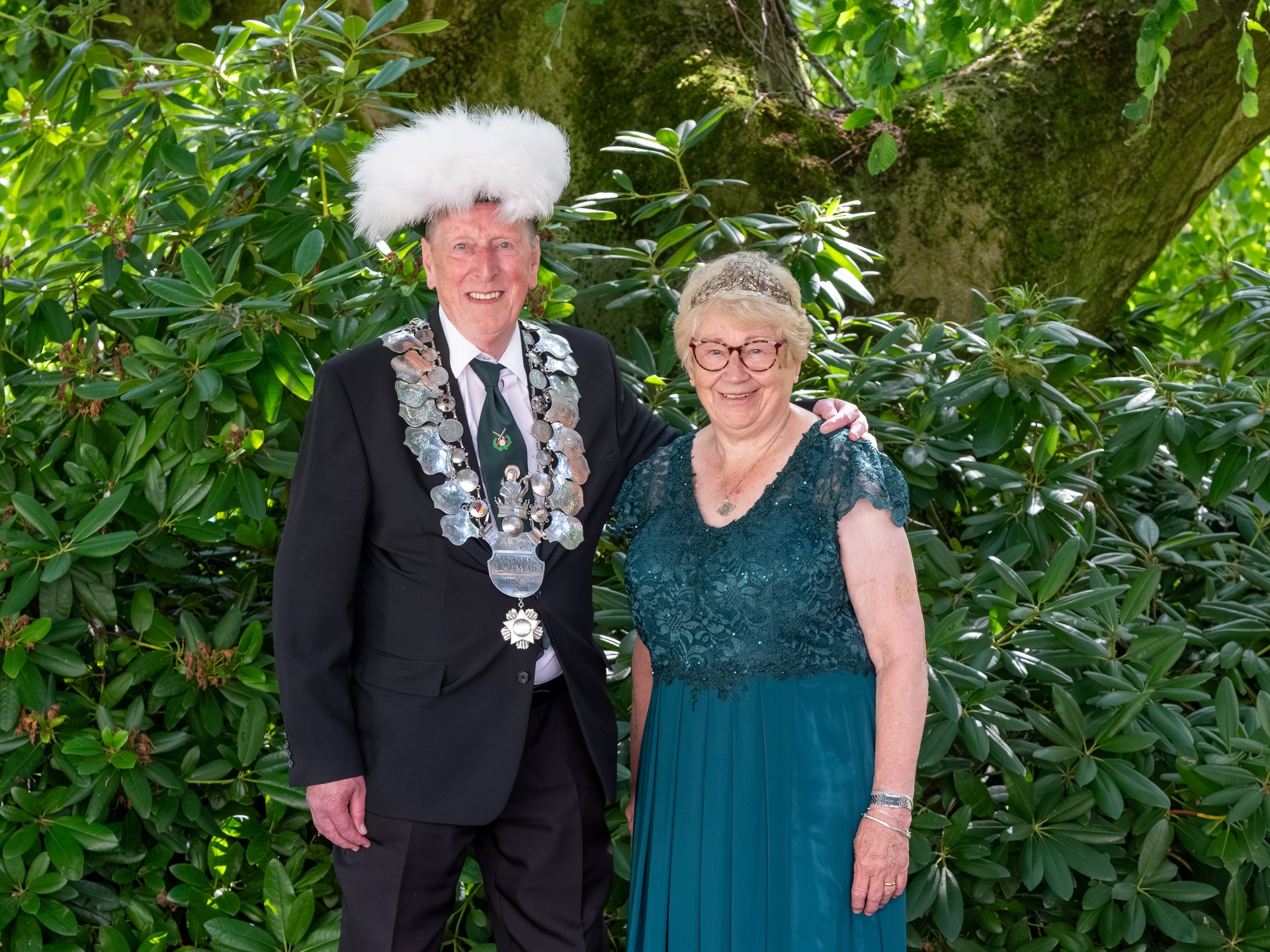 K&ouml;nigspaar Piet und Willy van Loon